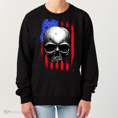Vintage USA American Flag Women's Sweatshirt