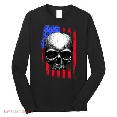 Vintage USA American Flag Long Sleeve Shirt
