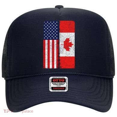 Vintage USA Canadian Flag Hat