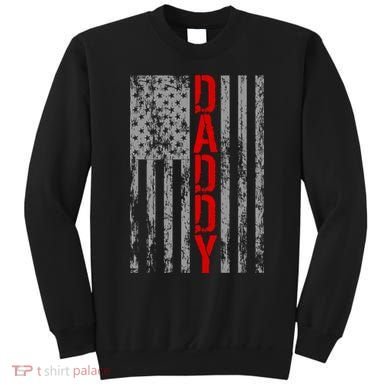 Vintage USA DADDY Retro Flag Sweatshirt