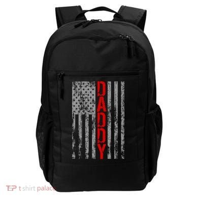 Vintage USA DADDY Retro Flag Backpack