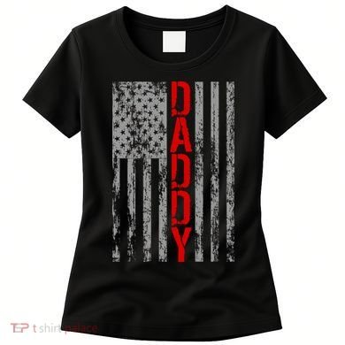 Vintage USA DADDY Retro Flag Women's T-Shirt