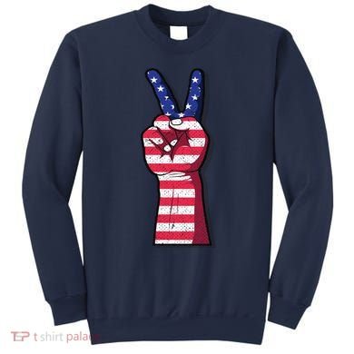 Vintage USA Peace Sign Sweatshirt
