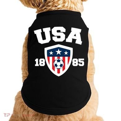 Vintage USA Soccer 1885 Doggie Tank