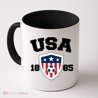 Vintage USA Soccer 1885 Coffee Mug