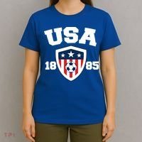 Vintage USA Soccer 1885 T-Shirt thumb 4