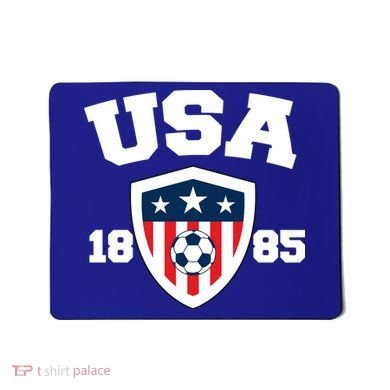 Vintage USA Soccer 1885 Mousepad