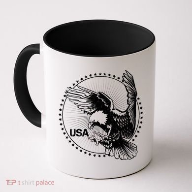 Vintage USA Star Eagle Coffee Mug