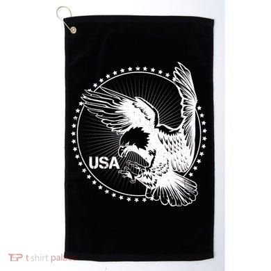 Vintage USA Star Eagle Golf Towel