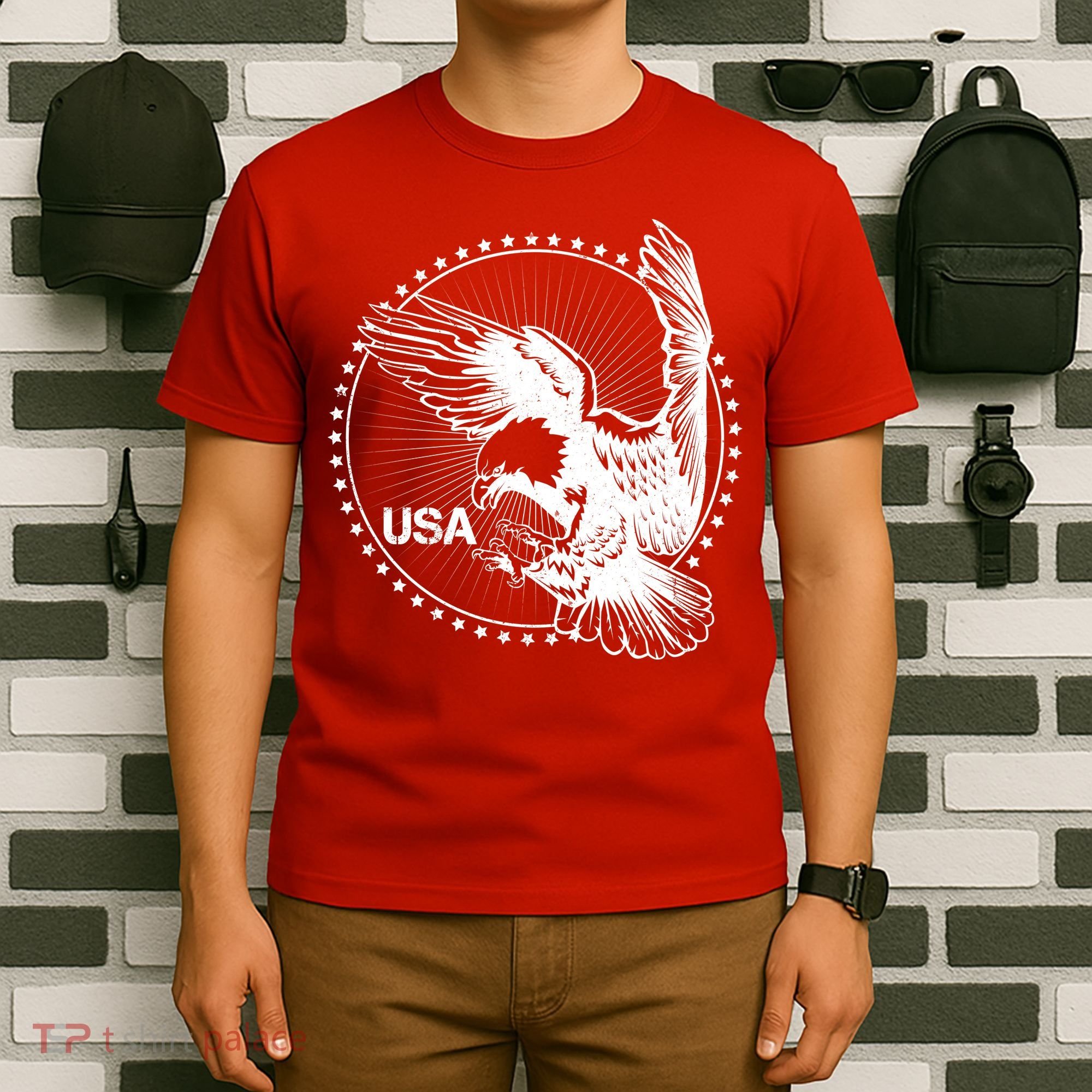 Vintage USA Star Eagle T-Shirt