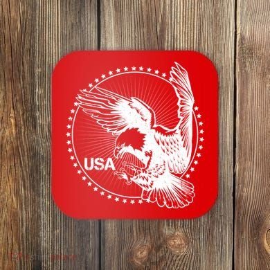Vintage USA Star Eagle Coaster