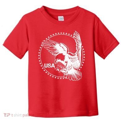 Vintage USA Star Eagle Toddler T-Shirt