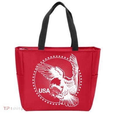 Vintage USA Star Eagle Tote Bag