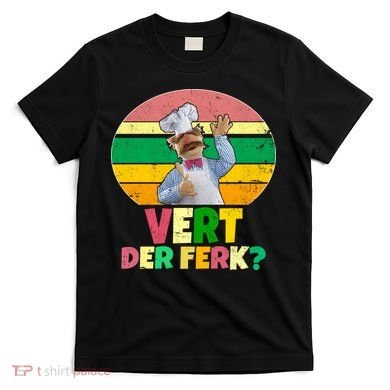Vintage Vert Der Ferk Retro Swedish Chef T-Shirt