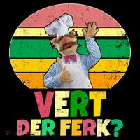 Vintage Vert Der Ferk Retro Swedish Chef T-Shirt thumb 7