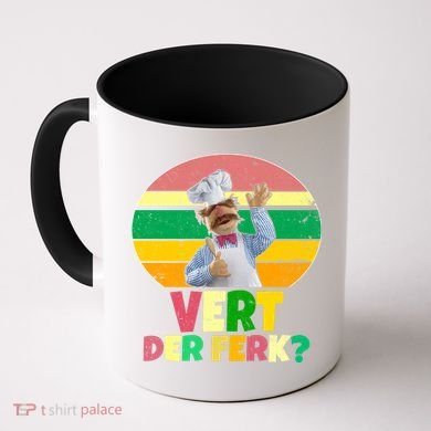 Vintage Vert Der Ferk Retro Swedish Chef Coffee Mug