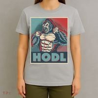 Vintage Vote HODL Crypto Currency Gorilla Ape T-Shirt thumb 4