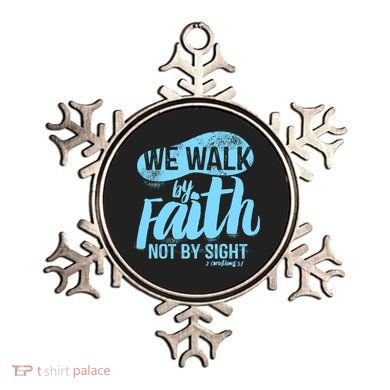Vintage Walk By Faith Not By Sight Ornament