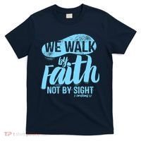 Vintage Walk By Faith Not By Sight T-Shirt thumb 0