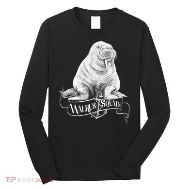 Vintage Walrus Squad Long Sleeve Shirt