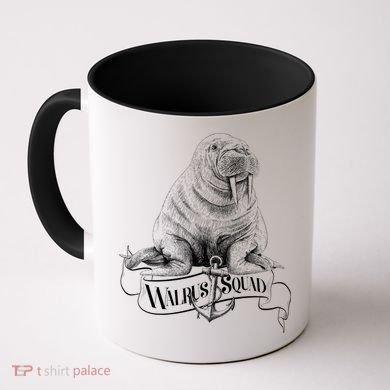 Vintage Walrus Squad Coffee Mug