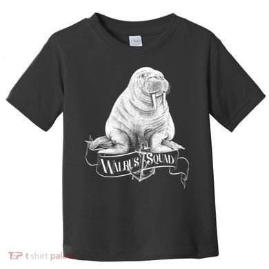 Vintage Walrus Squad Toddler T-Shirt