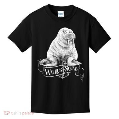Vintage Walrus Squad Kids T-Shirt