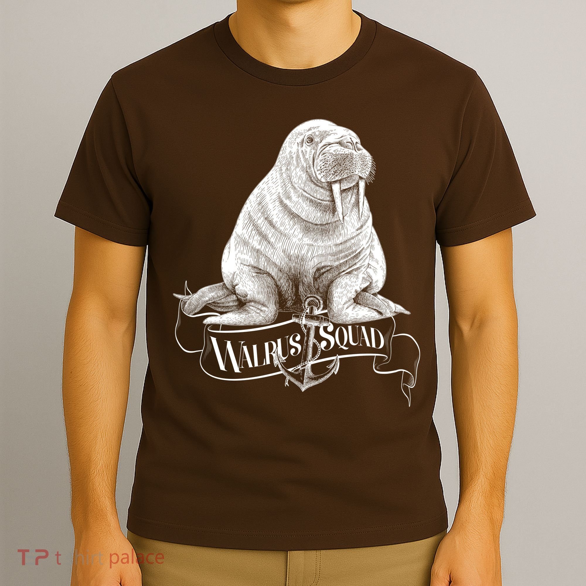 Vintage Walrus Squad T-Shirt