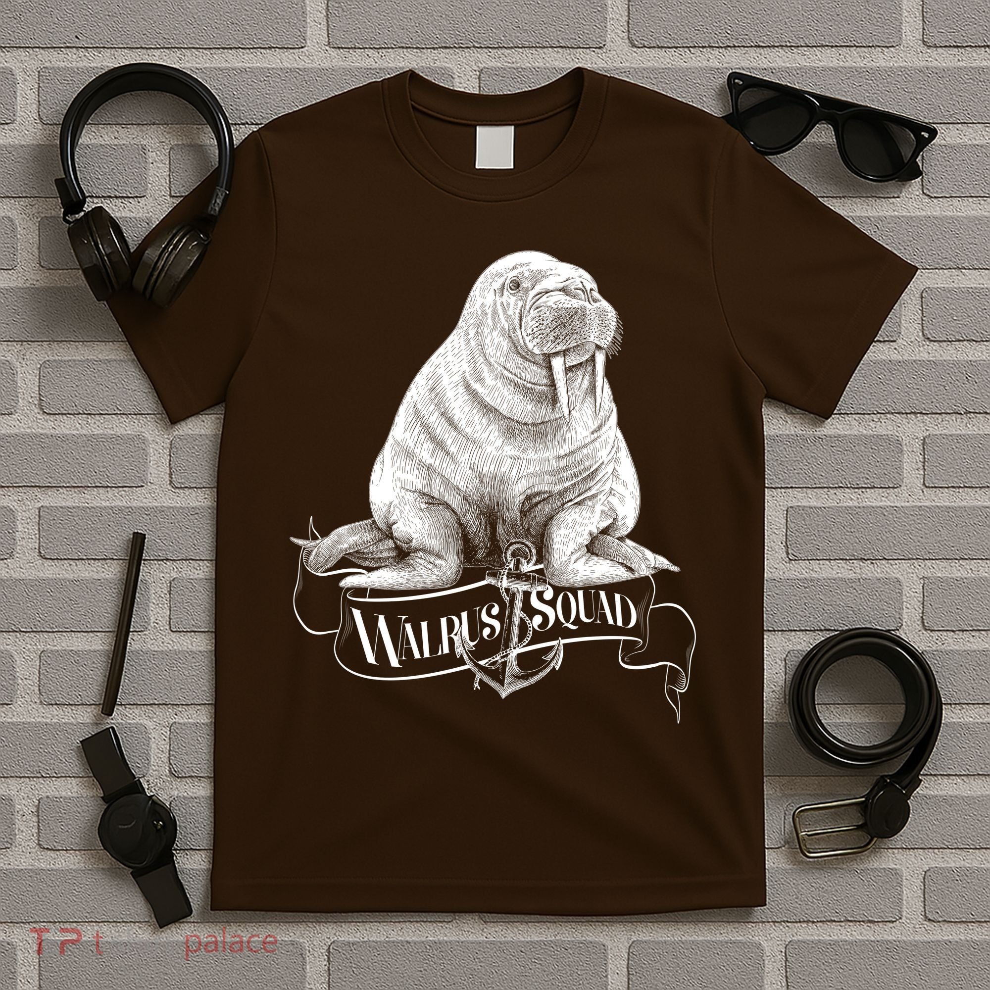 Vintage Walrus Squad T-Shirt