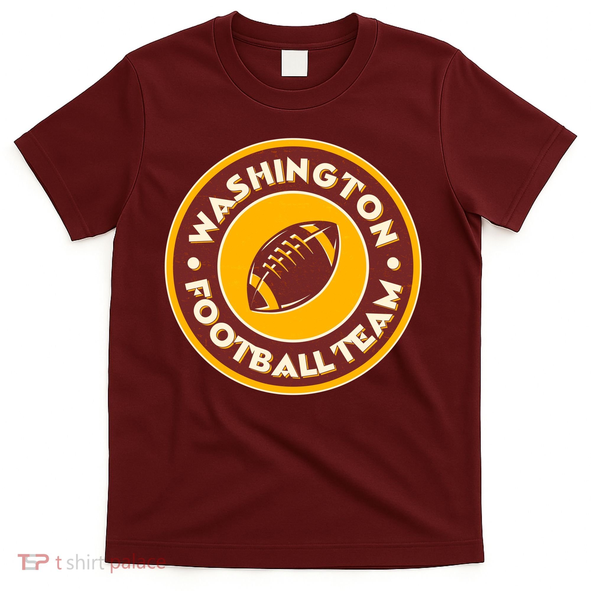 Vintage Washington Football Team Logo Emblem T-Shirt