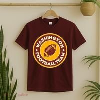 Vintage Washington Football Team Logo Emblem T-Shirt thumb 2