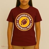 Vintage Washington Football Team Logo Emblem T-Shirt thumb 4