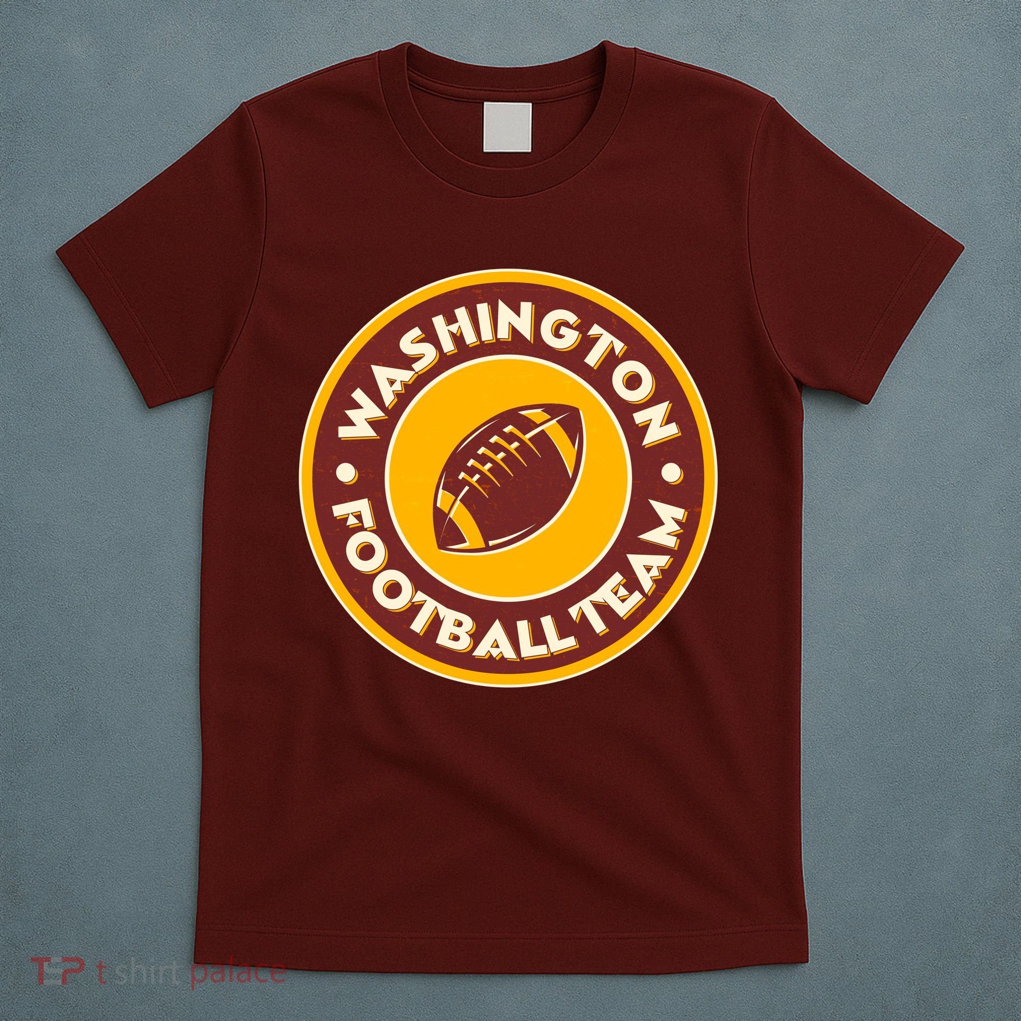 Vintage Washington Football Team Logo Emblem T-Shirt