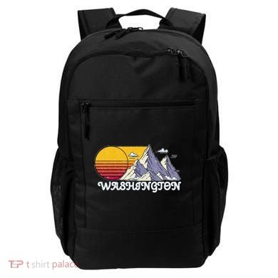 Vintage Washington State Retro Backpack