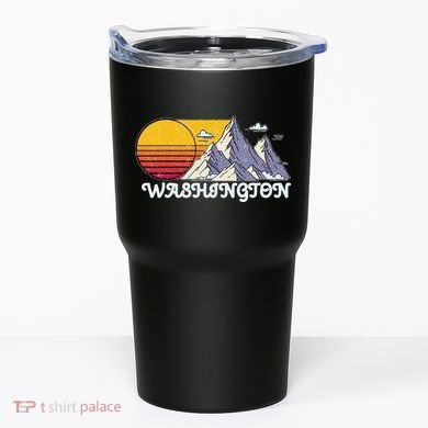 Vintage Washington State Retro Tumbler