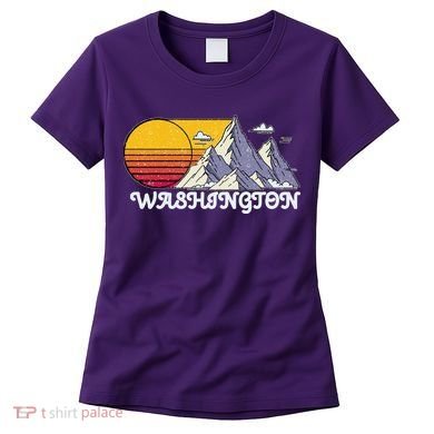 Vintage Washington State Retro Women's T-Shirt