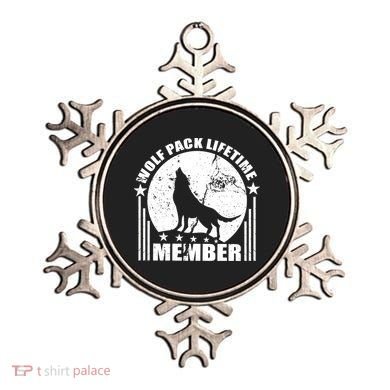 Vintage Wolf Pack Lifetime Member Ornament