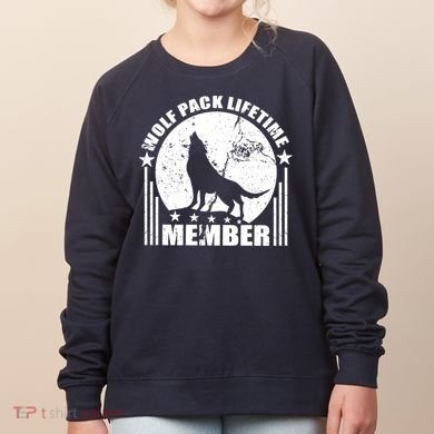 Vintage Wolf Pack Lifetime Member Women's Sweatshirt