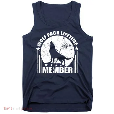 Vintage Wolf Pack Lifetime Member Tank Top