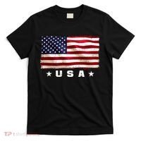 Vintage Worn USA Flag T-Shirt thumb 0