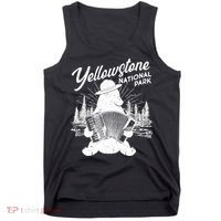 Vintage Yellowstone National Park Ranger Bear Tank Top thumb 0