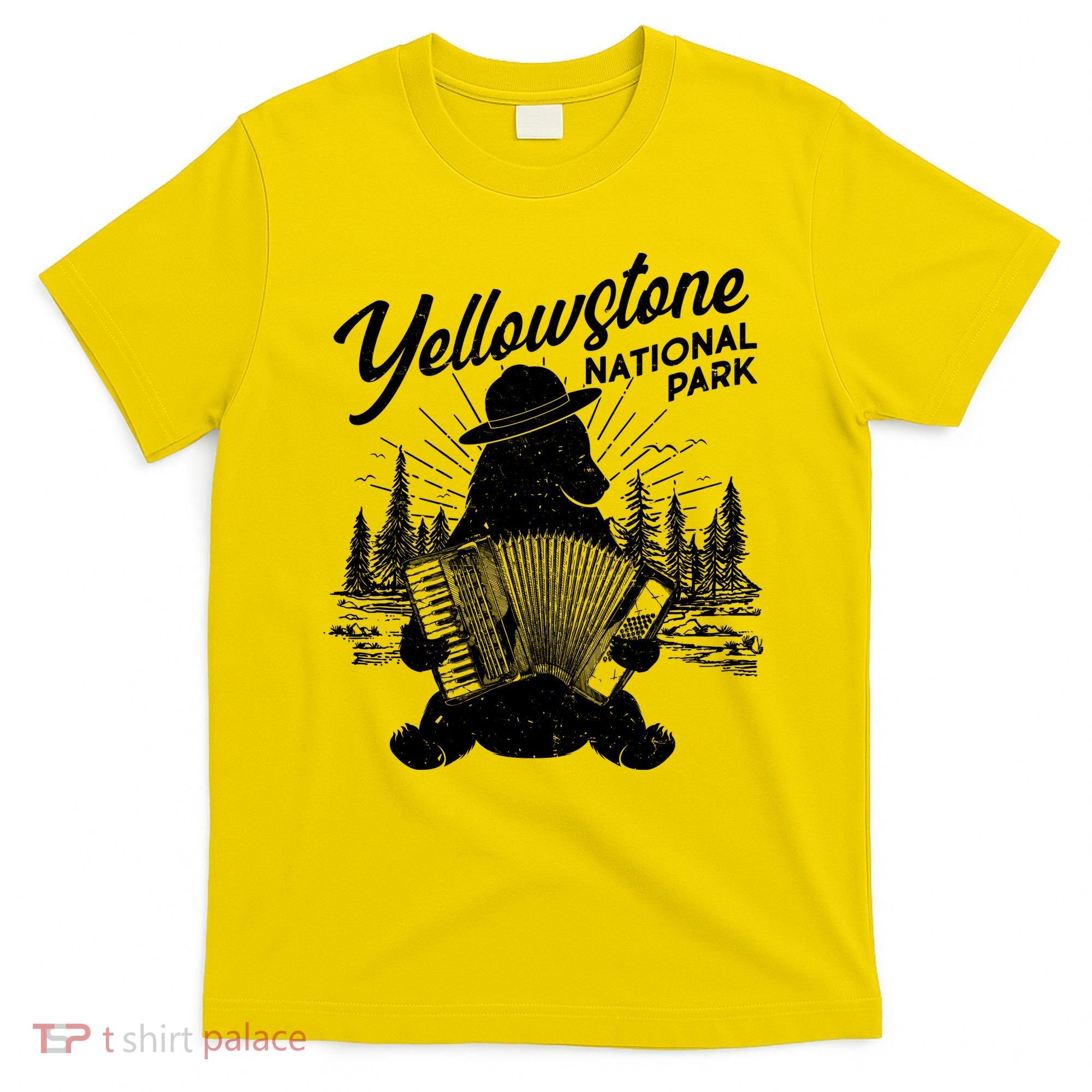 Vintage Yellowstone National Park Ranger Bear T-Shirt