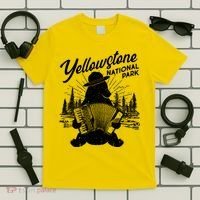 Vintage Yellowstone National Park Ranger Bear T-Shirt thumb 5