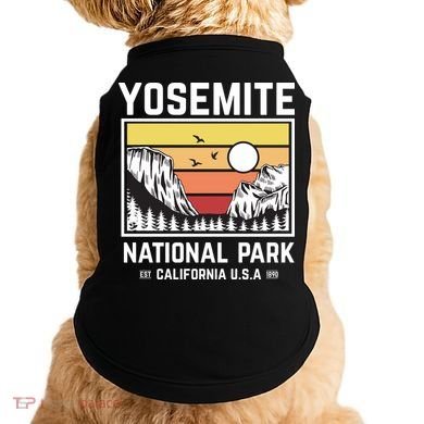 Vintage Yosemite National Park Doggie Tank