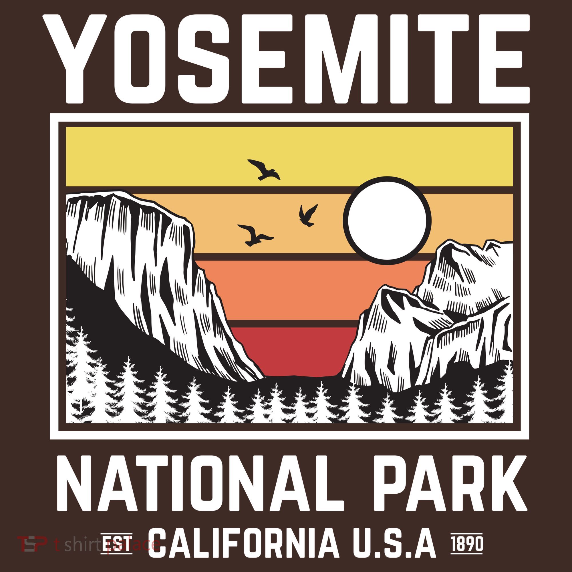 Vintage Yosemite National Park T-Shirt