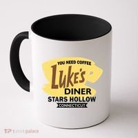 Vintge Luke's Diner Stars Hollow Connecticut Coffee Mug thumb 0