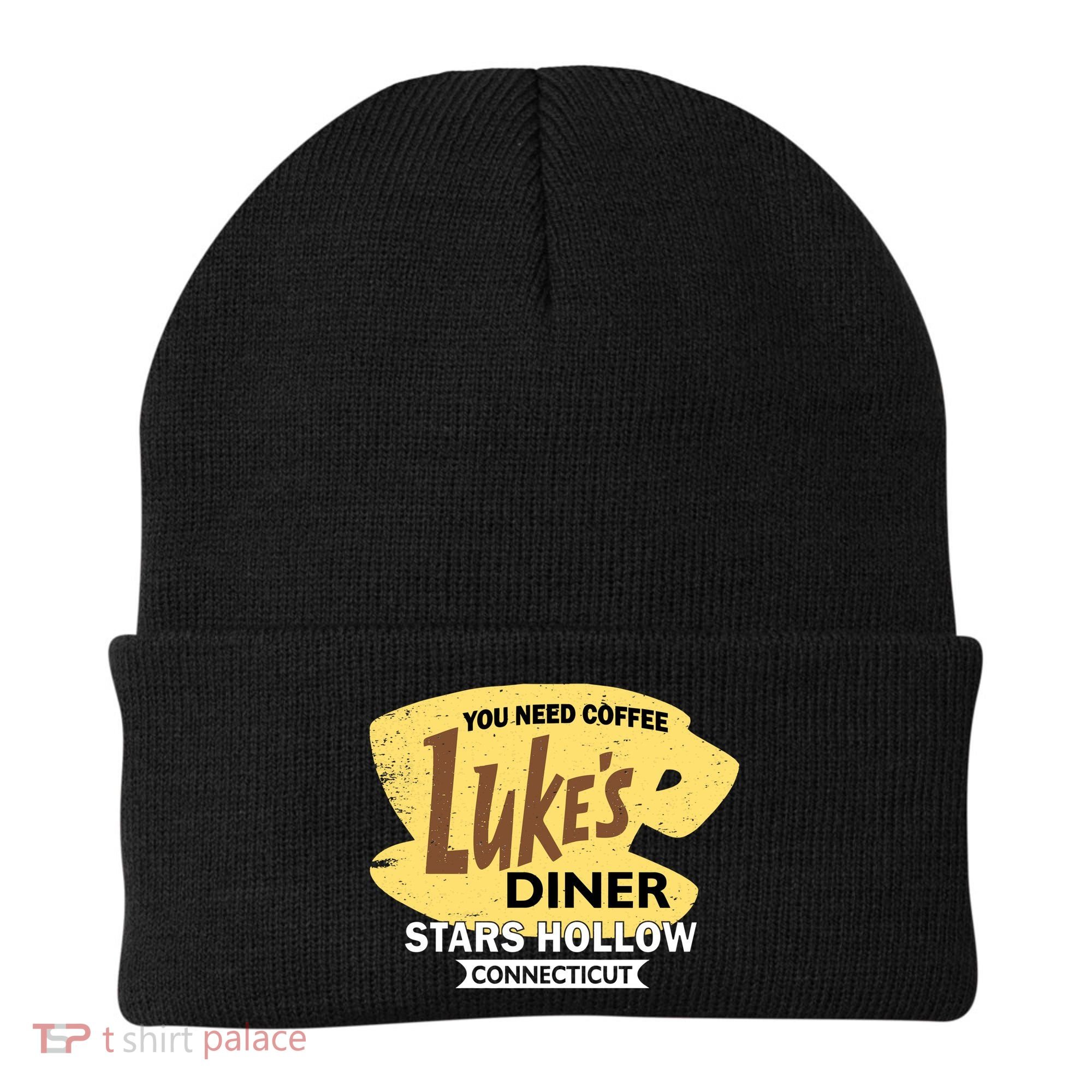 Vintge Luke's Diner Stars Hollow Connecticut Beanie