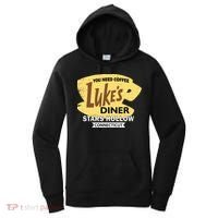 Vintge Luke's Diner Stars Hollow Connecticut Women's Hoodie thumb 0