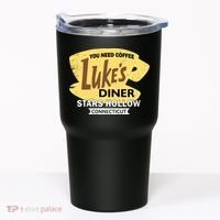 Vintge Luke's Diner Stars Hollow Connecticut Tumbler thumb 0