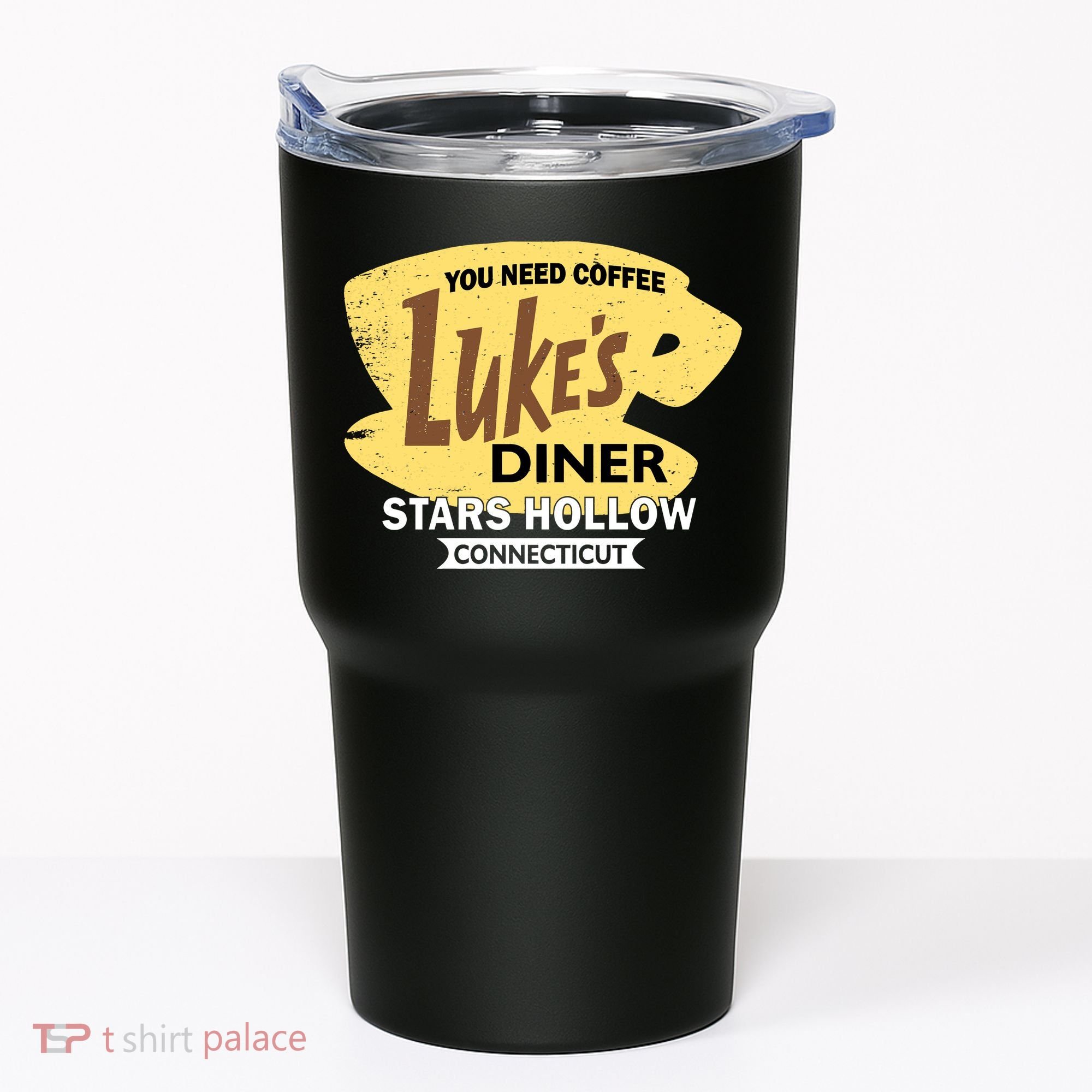 Vintge Luke's Diner Stars Hollow Connecticut Tumbler